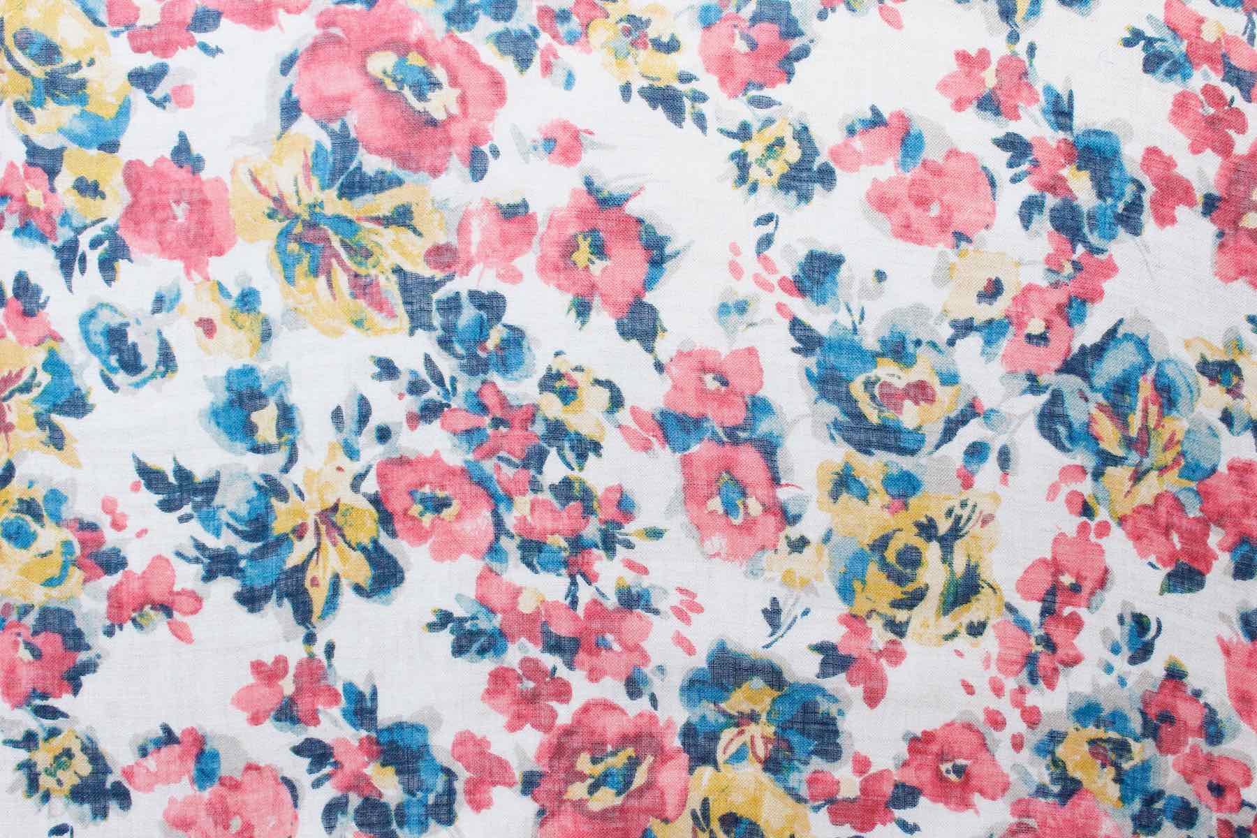 JLリネンショールフラワー